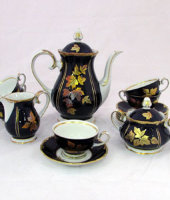 Кофейный сервиз мокко 15/6, Reichenbach  