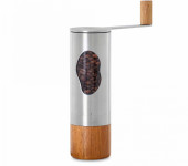 Кофемолка ручная, MRS. BEAN, размер 6 х 21,8 см, нержавеющая сталь, дерево акации
