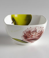 Салатник "Яблоки и камелии", Ceramiche Viva         