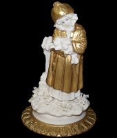 Статуэтка "Девушка с собакой", Cattin 