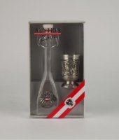 Минибутылка со стопкой "Austria", 60805, Artina