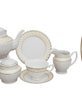 Чайный сервиз 21/6 "Адель", Emerald               