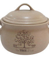 Горшочек с ручками и крышкой "Дерево жизни", Terracotta 