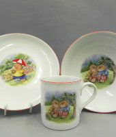 Детский набор 3 предмета "Мишки", Leander