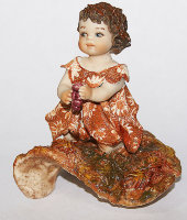 Фарфоровая кукла "Осень", Sibania