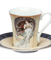 Чашка с блюдцем Музыка