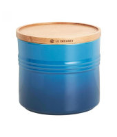 Банка для хранения с деревянной крышкой XL, Le Creuset