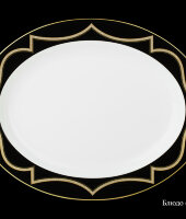 Блюдо овальное "Кастилло", 41 см, Hankook Prouna