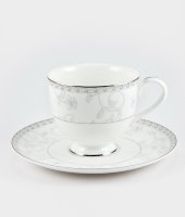 Набор чайных пар на 6 персон "Жизель", Royal Bone China