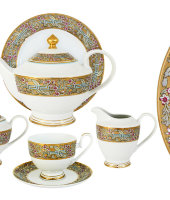 Чайный сервиз 23/6 "Розовый берег", Midori            