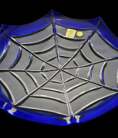 Блюдо хрустальное синий 22.5 см, Aurum Crystal s.r.o.