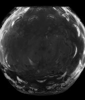 Ваза 25.5 см бесцветные шары, Egermann