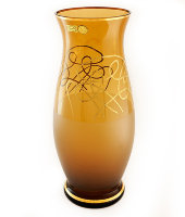 Ваза коричневая 40 см, Egermann