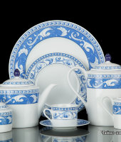 Чайно-кофейный сервиз на 12 персон "Морозная свежесть", 580/17009, 29/12, Heinrich Winterling (Винтерлинг)