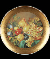 Декоративная тарелка "Фрукты", 1162/0/1280-1, Anton Weidl Gloria