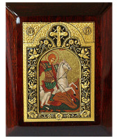 Икона "Георгий Победоносец", Credan S.A. 