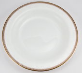 Набор тарелок десертных "Золотая вышивка" 21 см, 6 шт, Royal Bone China
