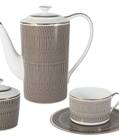 Чайный сервиз Мокко 14/6, Naomi