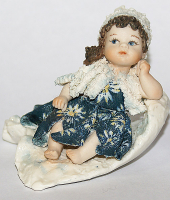 Фарфоровая кукла "Зима", Sibania