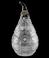 Доза "груша" 14 см, хрусталь, Aurum Crystal s.r.o.