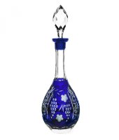 Декантер с пробкой "Сased crystal - Grape", Ajka Crystal 