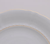 Блюдо круглое 32 см Соната "Отводка золото", 1139, Leander