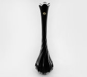 Ваза для цветов 50 см чёрная, Vaclav Ruzicka
