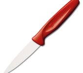 Нож для чистки овощей 8 см, рукоятка красная, "Sharp Fresh Colourful", Wuesthof