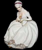 Статуэтка "Дама с ромашкой", Elite & Fabris