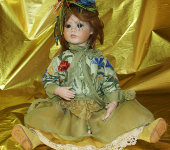 Фарфоровая кукла "PARAVERO", Marigio
