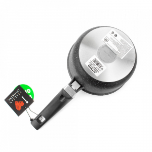 205.16 Ковш с антипригарным покрытием, диам. 16 см, высота 9.5 см, объем 1,9л, литой алюминий, фиксированная ручка, толщина дна 6,5 мм item