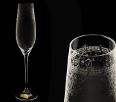 Набор бокалов для шампанского (6 шт) "Celebration - Европейский декор", Rona