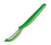 Нож для чистки овощей и фруктов, с плавающим лезвием, рукоятка зеленая, "Sharp Fresh Colourful", Wuesthof