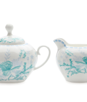 Набор: сахарница + молочник Атлантис в подарочной упаковке