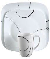 Набор посуды "Simple Lines", 16 предметов, Corelle