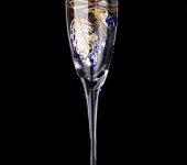 Набор бокалов для шампанского Тифани Блю, 6 шт, 107К03, стекло, Top Line /Нагель
