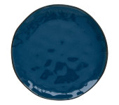 Тарелка закусочная (синий) Interiors без инд.упаковки