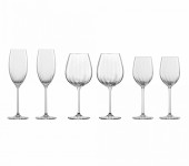 Набор бокалов для вина и шампанского, (артикулы 122327, 122328, 122330) серия Prizma