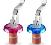 Набор из двух пробок для бутылки, 33*33*81 мм