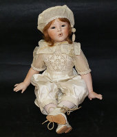 Фарфоровая кукла "Андреа", Marigio