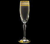 Бокал для шампанского "Люция - Платиновая коллекция", набор 6 шт, Rona