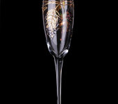 Набор бокалов для шампанского Тифани Ред, 6 шт, 107К03, стекло, Top Line /Нагель