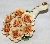 Рог изобилия с розами, Artigiano Capodimonte