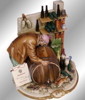 Статуэтка "Мышка у бочки", Porcellane Principe