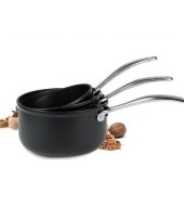 Набор из 3 ковшей, CookWay Master, 16-18-20 см, Cristel
