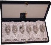 Набор бокалов для шампанского на 6 персон "Liscio", Chinelli 