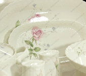 Блюдо овальное "Апрельская роза", 23 см, Narumi
