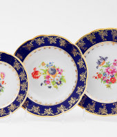 Набор тарелок 18/6 Мэри-Энн "Кобальт", 0086, Leander