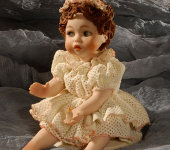 Фарфоровая кукла "Марандолина", Sibania