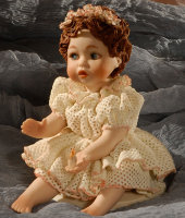 Фарфоровая кукла "Марандолина", Sibania